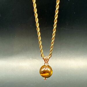 Tigereye necklace